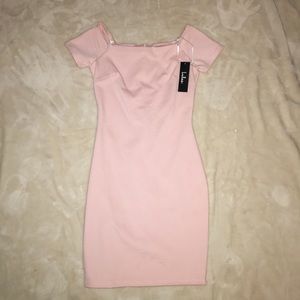 Blush pink dress from lulus